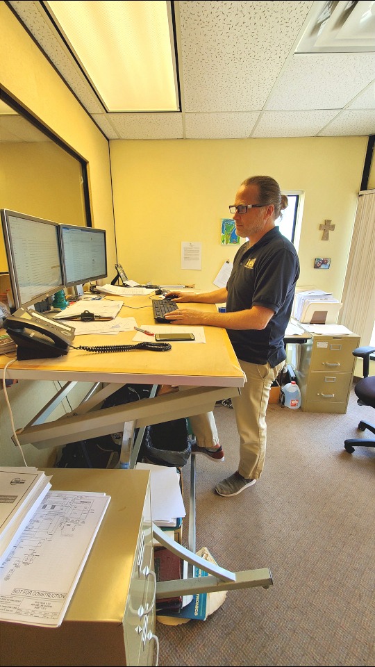 Male professional employee Male professional employee