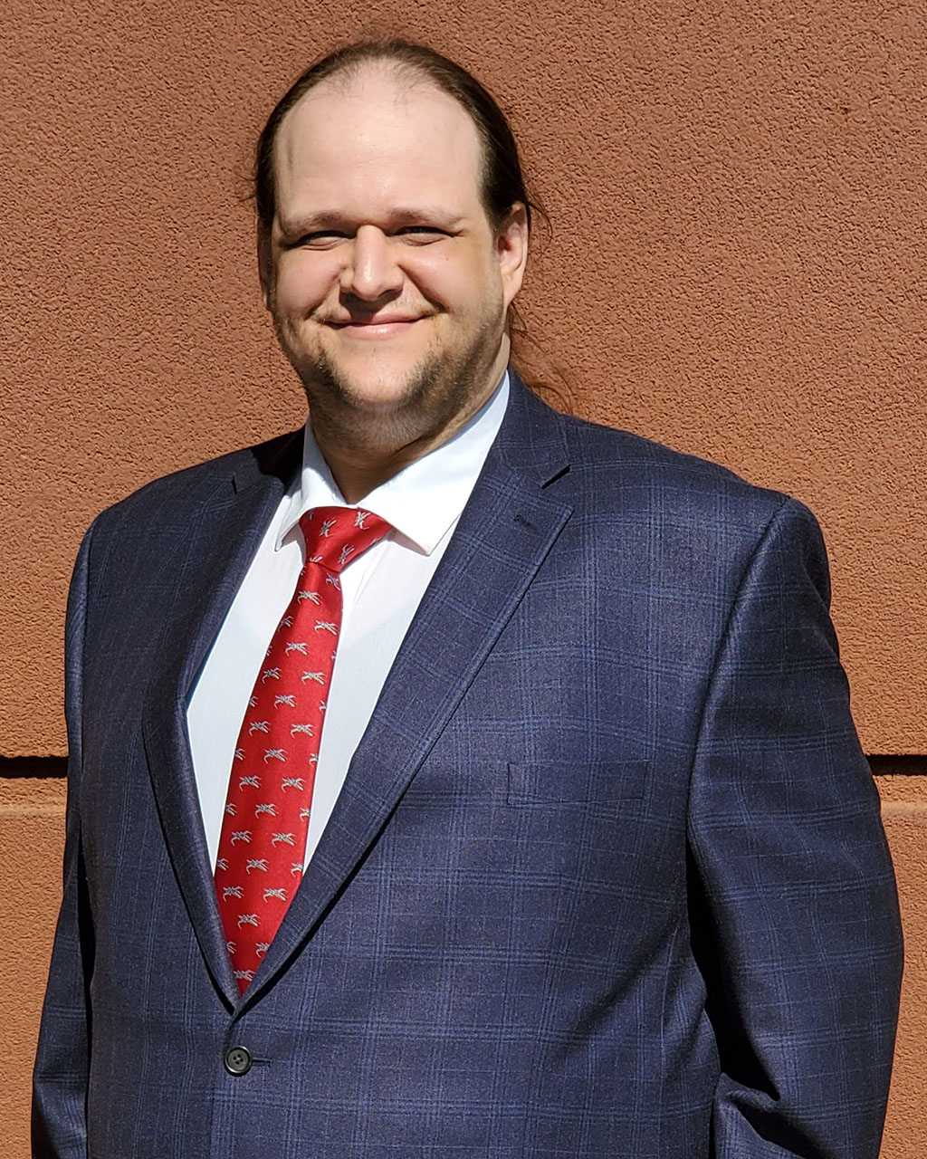 Male professional employee Portrait photo of a male engineering professional employed by Vansant & Gusler