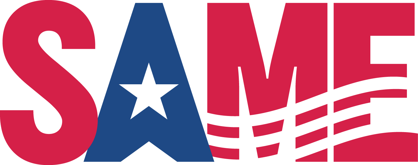 Color logo for S.A.M.E. the Society of American Military Engineers
